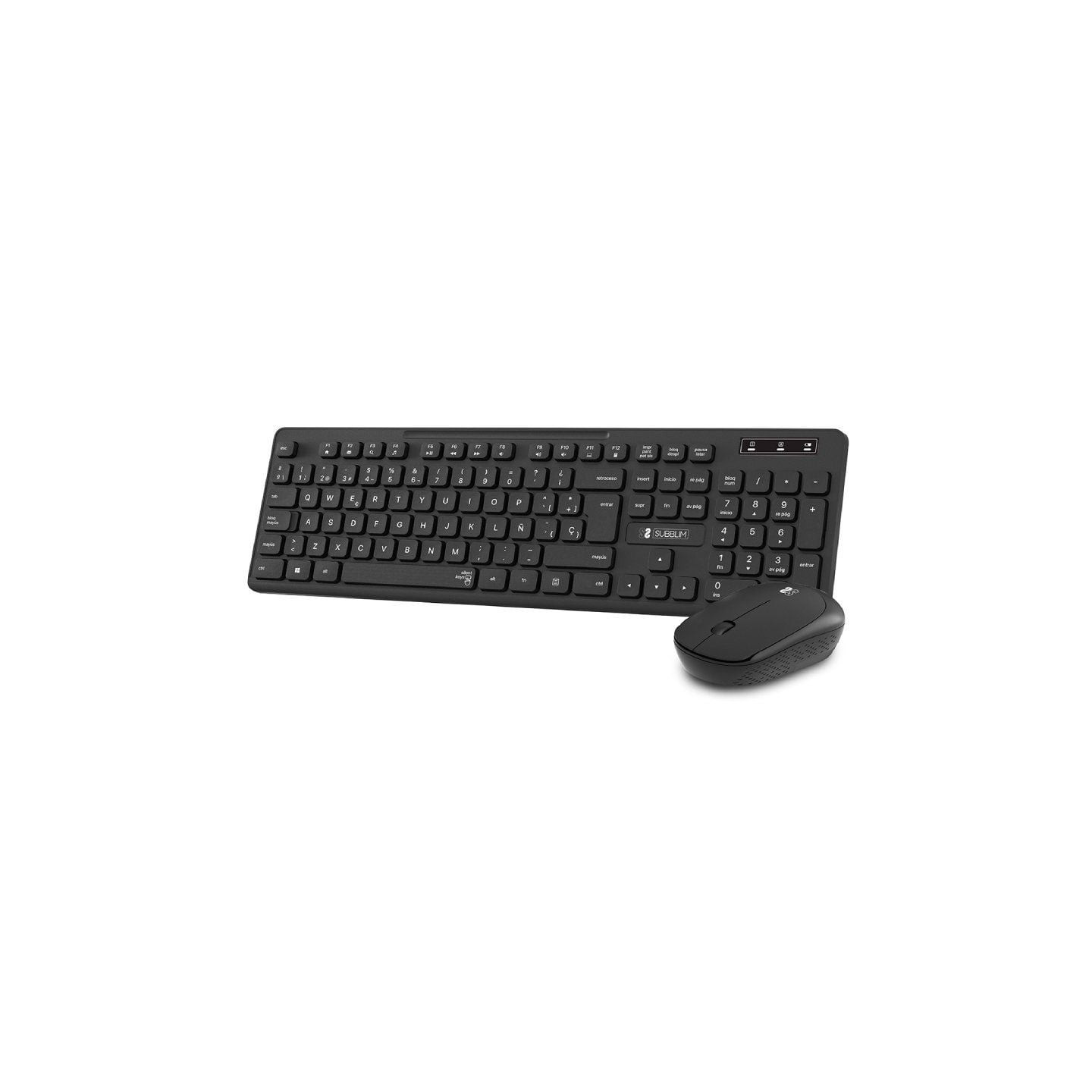 Teclado y ratón inalámbrico subblim combo business slim cssw10