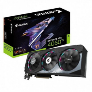 Tarjeta gráfica gigabyte aorus geforce rtx 4060 ti elite 8g/ 8gb gddr6