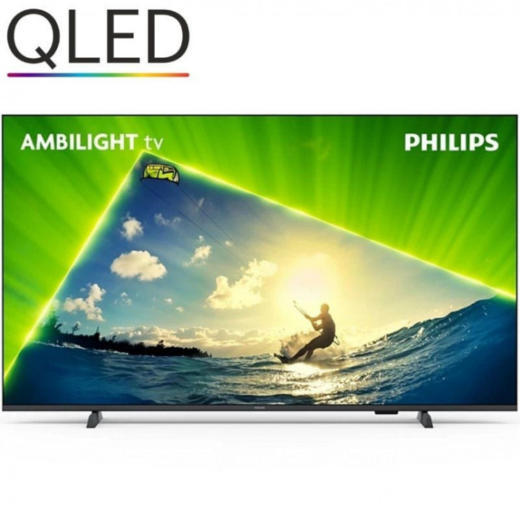 Televisor philips qled 50pus8209 50'/ ultra hd 4k/ ambilight/ smart tv/ wifi