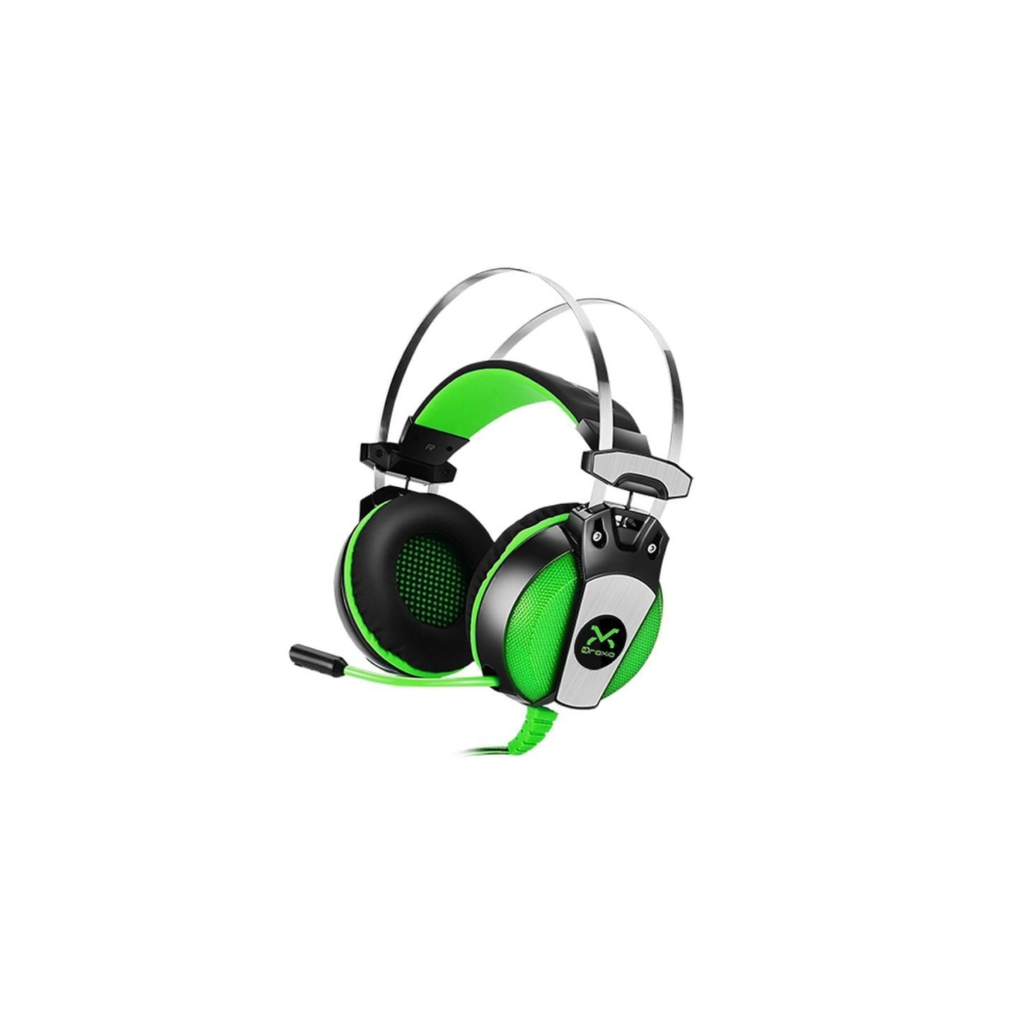 Auriculares Gaming con Micrófono Droxio Hadlok/ Jack 3.5/ Verde