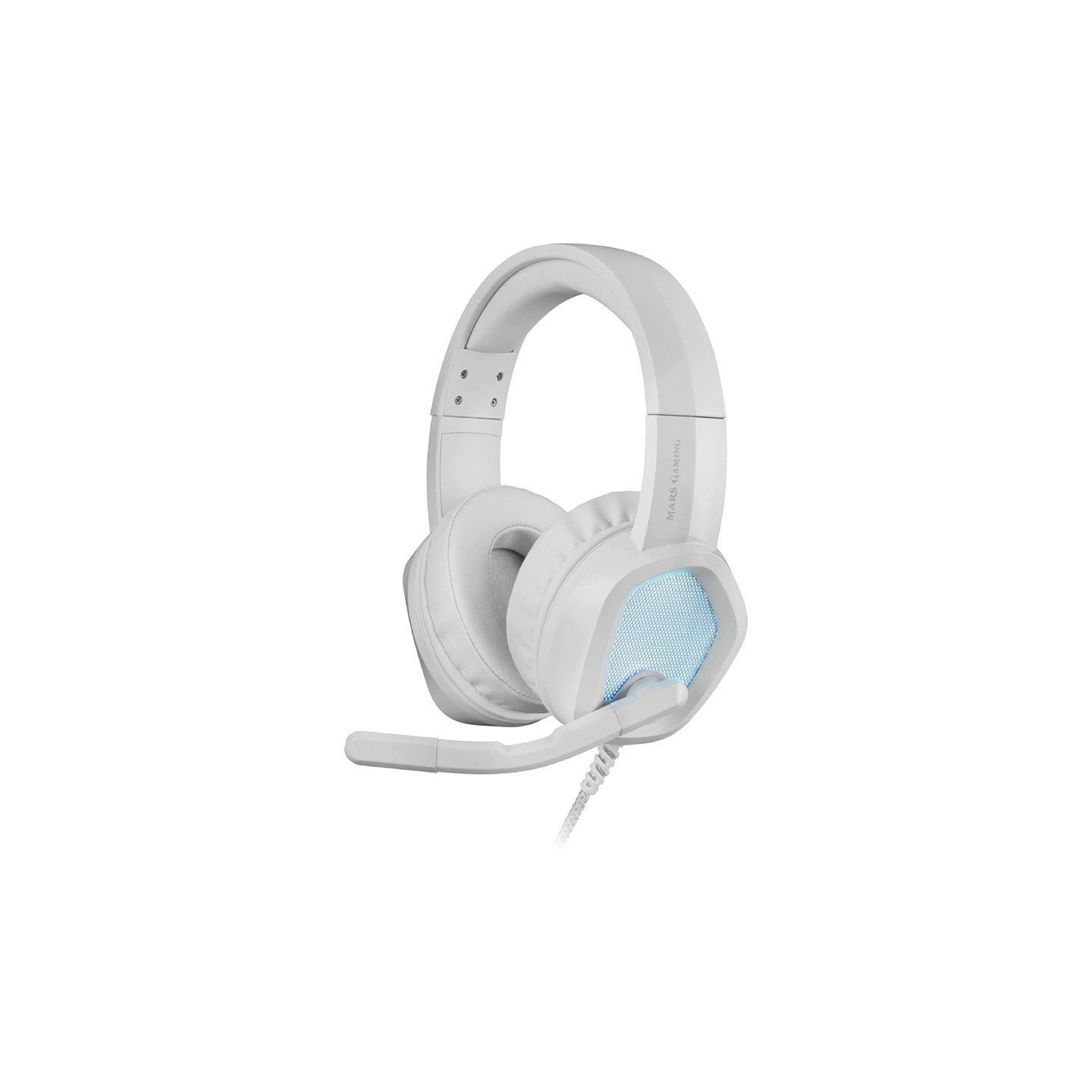 Auriculares Gaming con Micrófono Mars Gaming MH320/ Jack 3.5/ Blancos