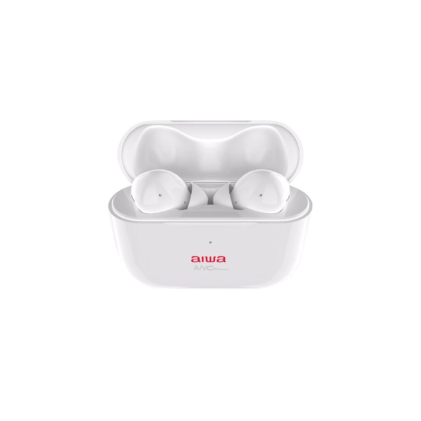 Auriculares bluetooth aiwa ebtw-888anc con estuche de carga/ autonomía 4h/ blancos