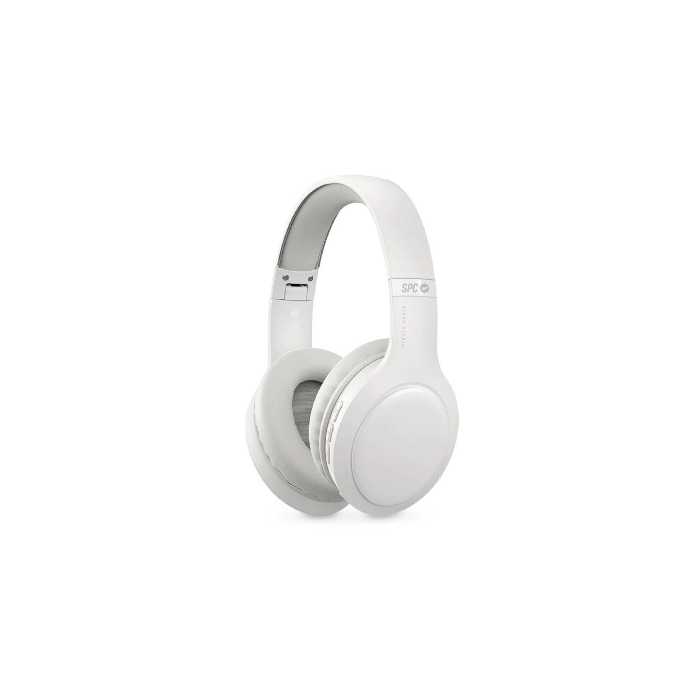 Auriculares inalámbricos spc heron studio/ con micrófono/ bluetooth/ blancos