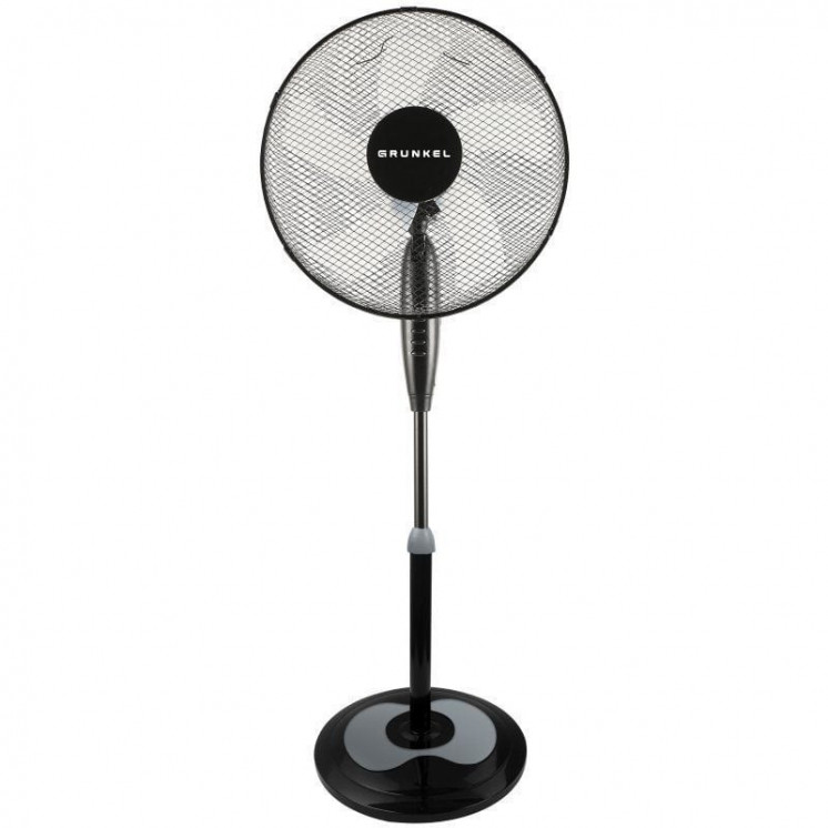 Ventilador de pie grunkel fan-165r ng/ 50w/ 5 aspas 40cm/ 3 velocidades