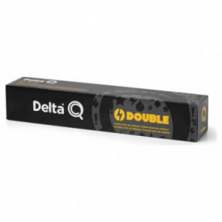 Cápsula delta double para cafeteras delta/ caja de 10