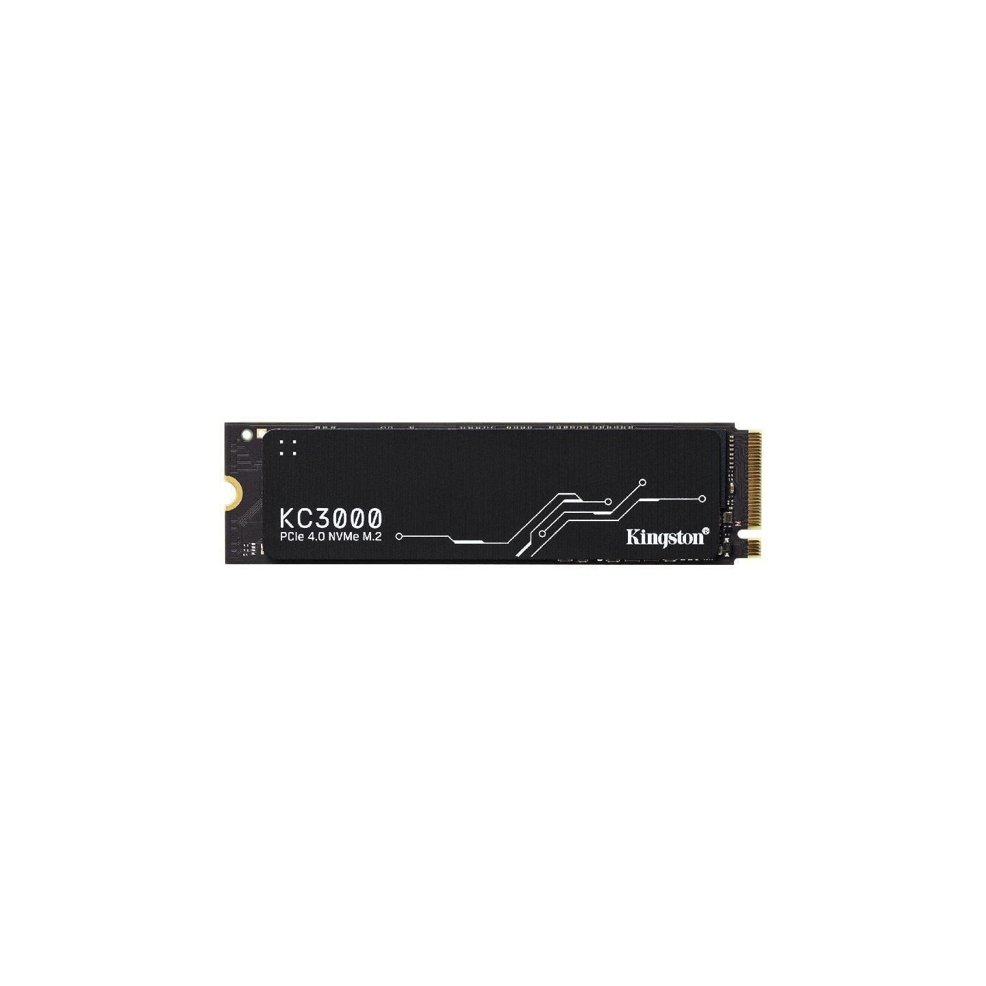 Disco ssd kingston kc3000 1tb/ m.2 2280 pcie 4.0/ con disipador de calor/ full capacity