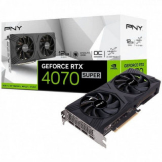 Tarjeta gráfica pny geforce rtx 4070 super oc verto dual fan/ 12gb gddr6x