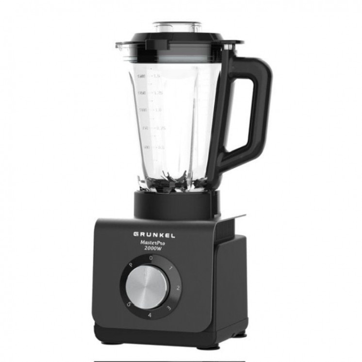 Batidora de vaso grunkel bat-2000masterpro/ 2000w/ 5 velocidades/ capacidad 1.5l