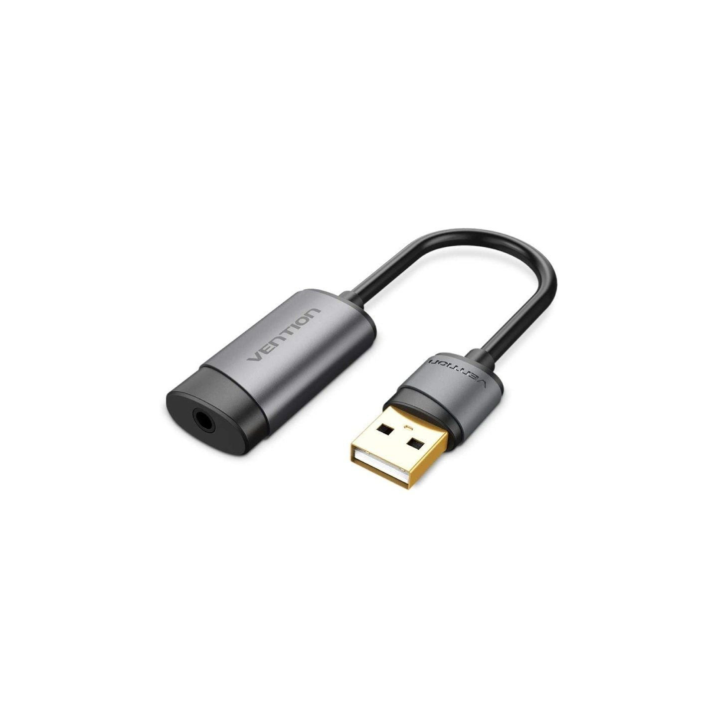 Tarjeta de sonido vention cdjhb/ usb macho - jack 3.5 hembra