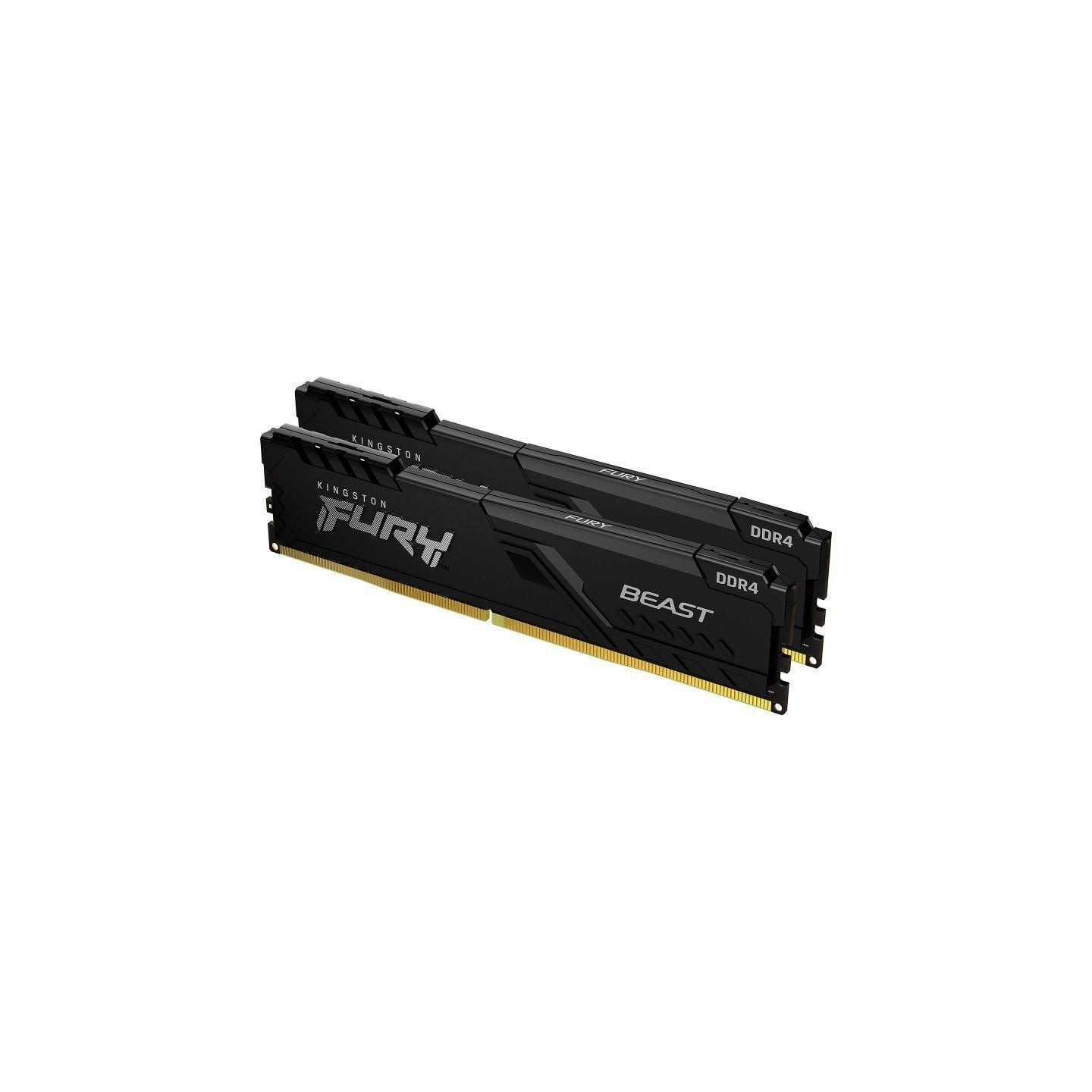 Memoria ram kingston fury beast 2 x 8gb/ ddr4/ 3200mhz/ 1.35v/ cl16/ dimm