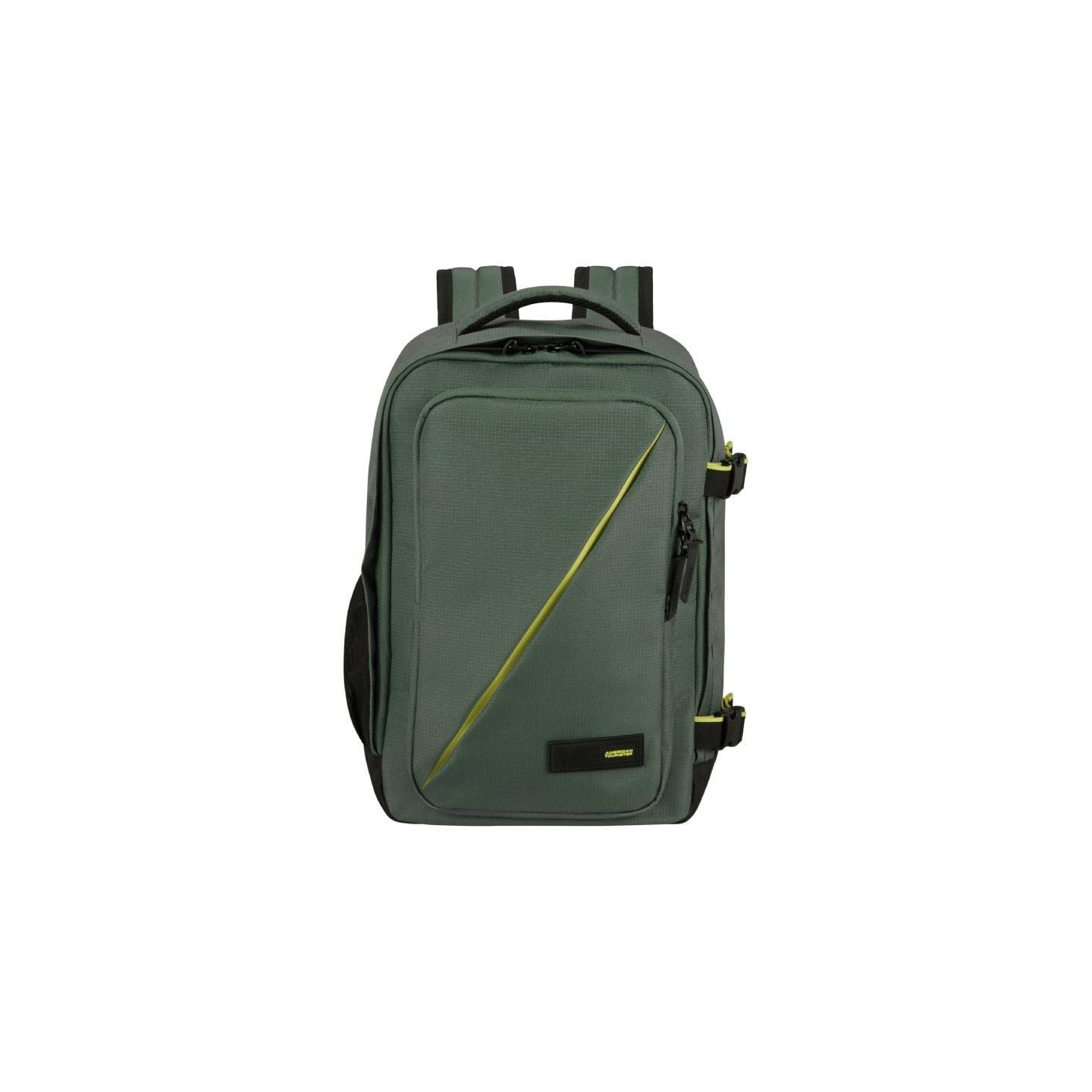 Mochila american tourister take2cabin s/ capacidad 24.2l/ verde