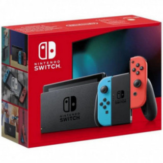 Nintendo Switch Azul Neón/Rojo Neón 2022/ 2 Mandos Joy-Con