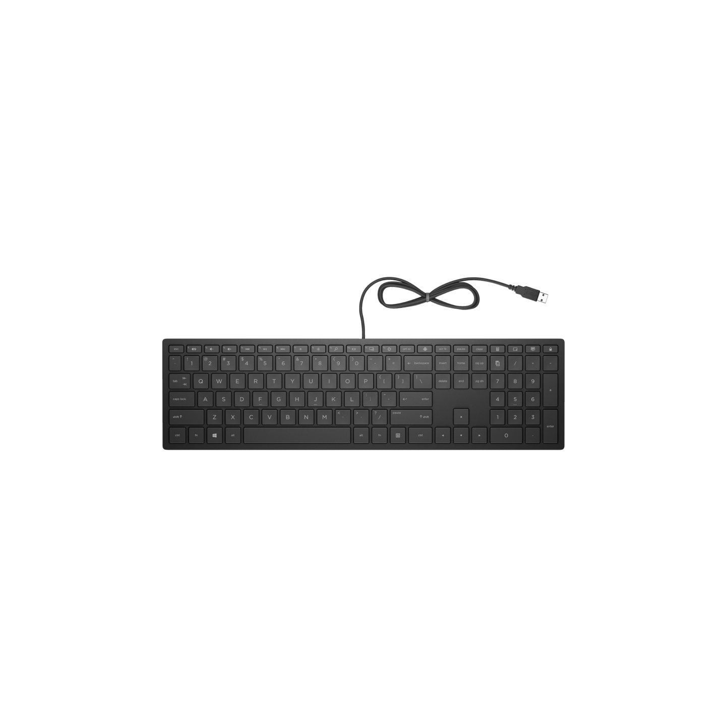 Teclado hp pavilion 300/ negro