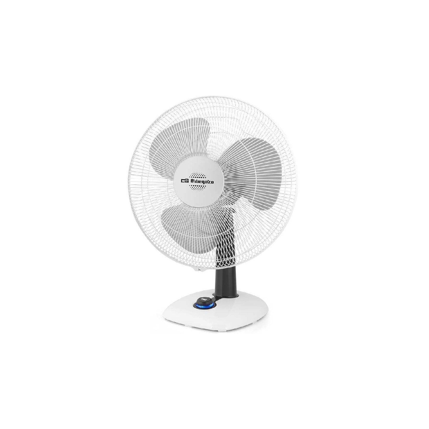 Ventilador de sobremesa orbegozo tf 0143/ 50w/ 3 aspas 40cm/ 3 velocidades