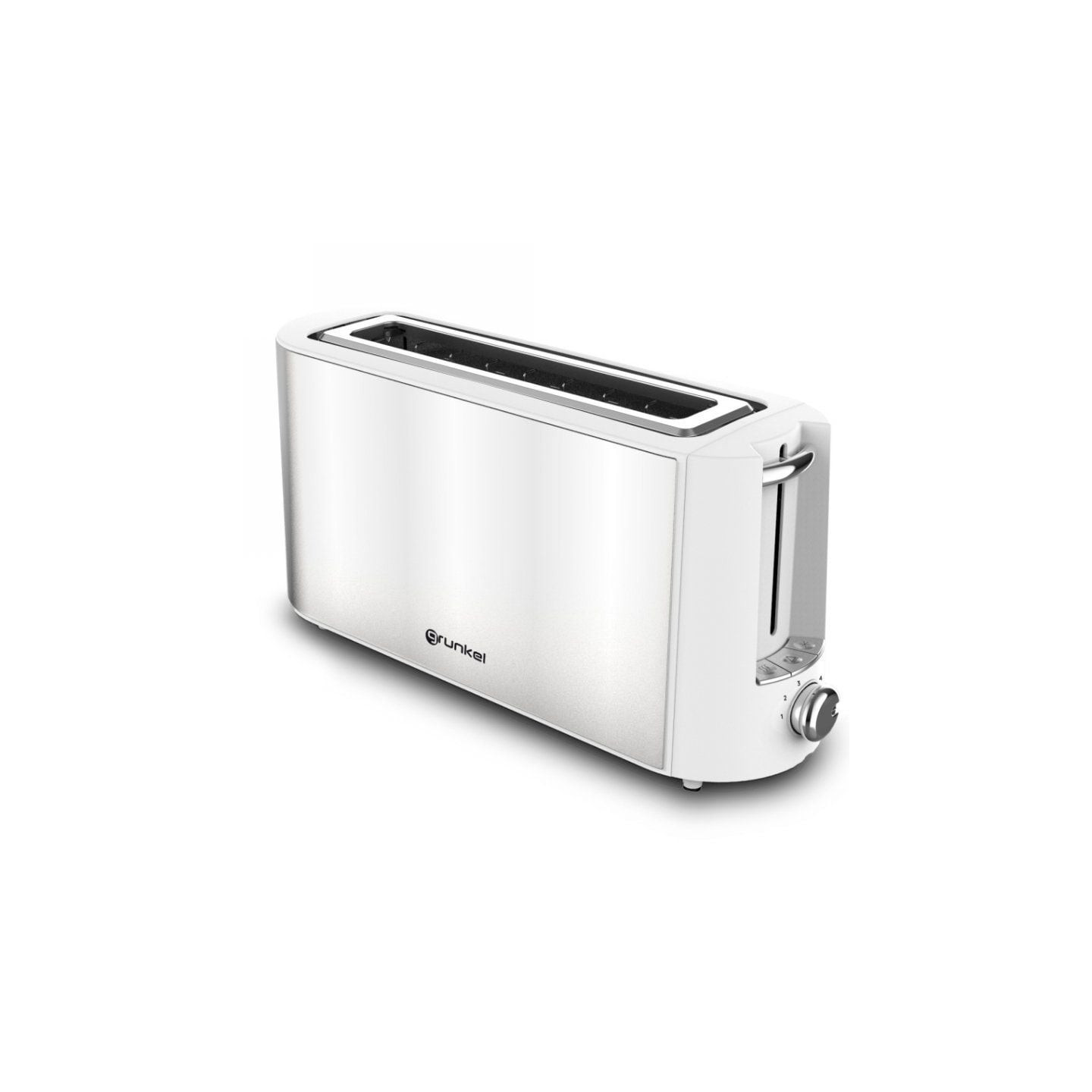 Tostador grunkel ts-maxisteel/ 1000w/ blanco