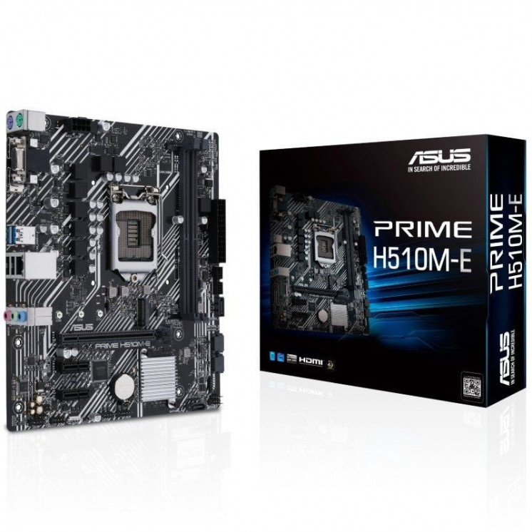 Placa base asus prime h510m-e socket 1200/ micro atx