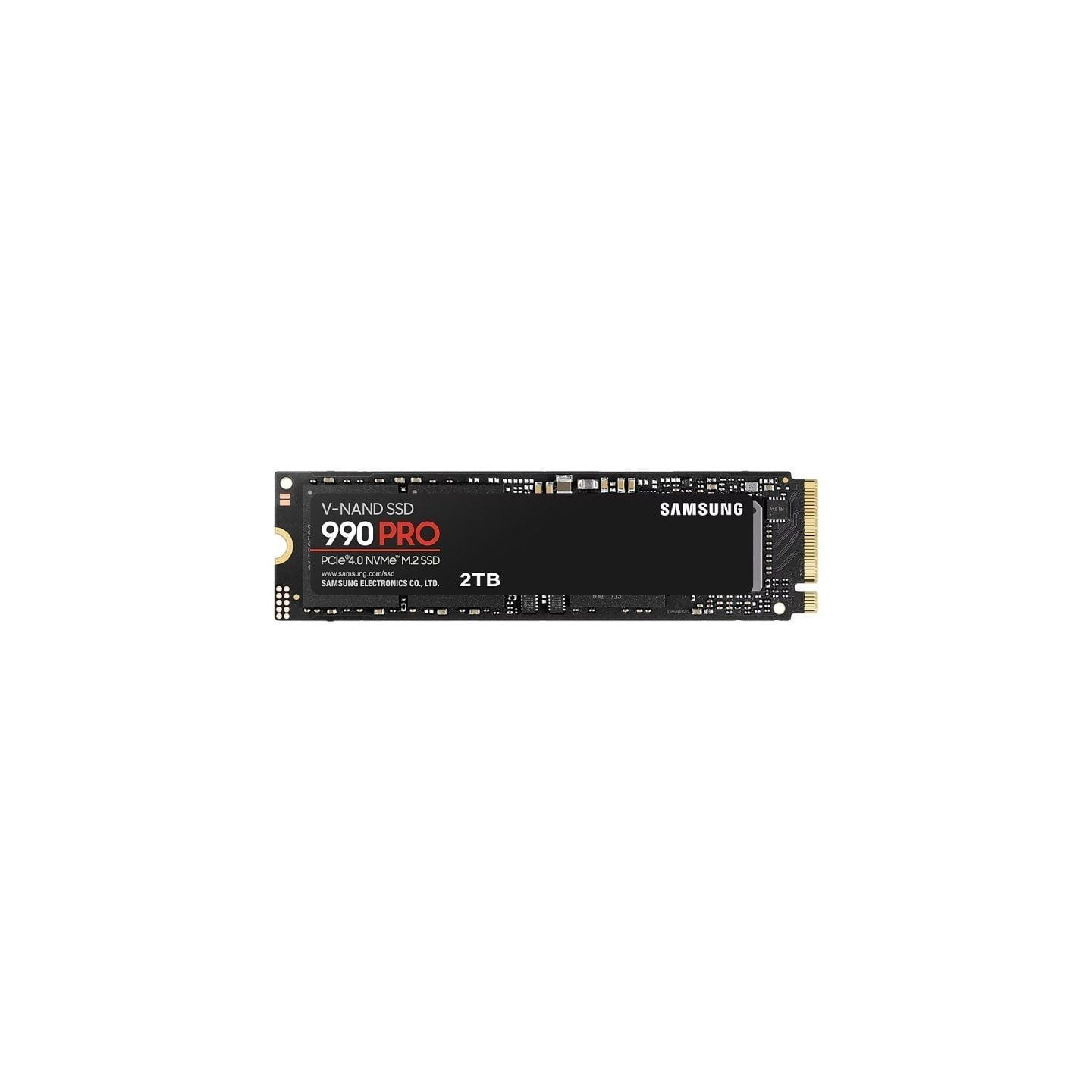 Disco ssd samsung 990 pro 2tb/ m.2 2280 pcie 4.0/ compatible con ps5 y pc/ full capacity