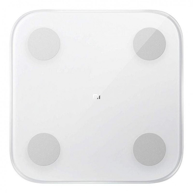 Báscula de baño xiaomi mi body composition scale 2/ análisis corporal/ bluetooth/ hasta 150kg/ blanca