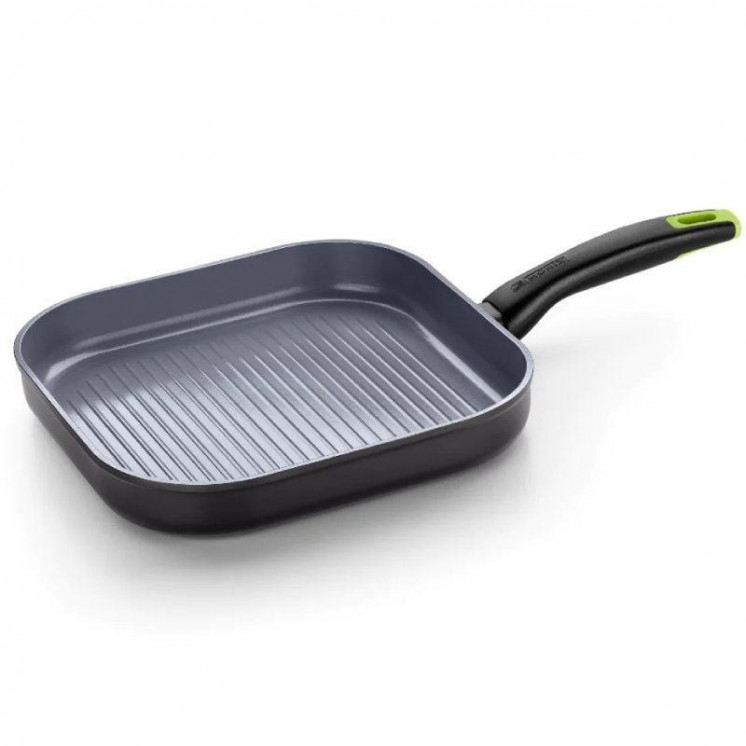 Grill monix eco nature m261231/ ø28cm/ aluminio forjado/ apto para inducción