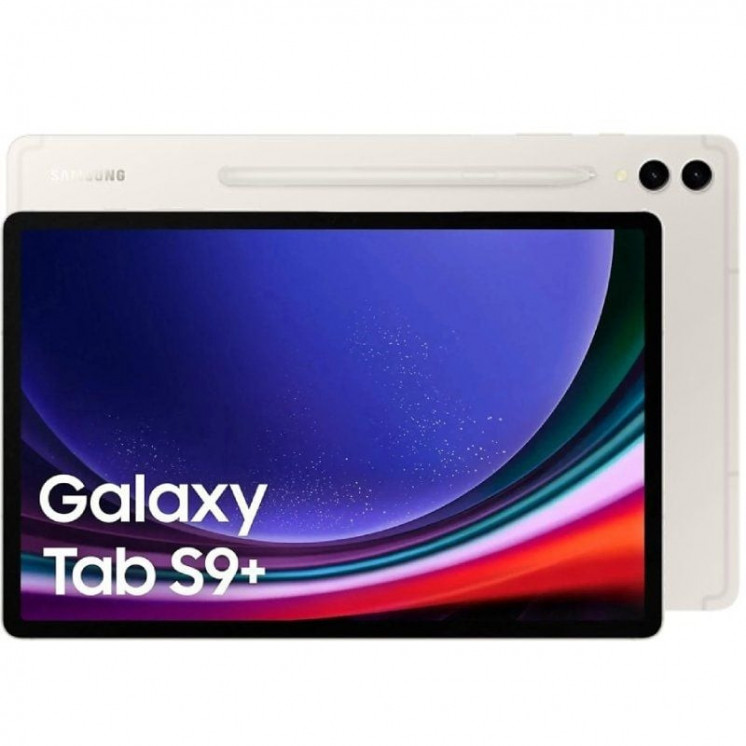 Tablet Samsung Galaxy Tab S9+ 12.4"/ 12GB/ 256GB/ Octacore/ Beige