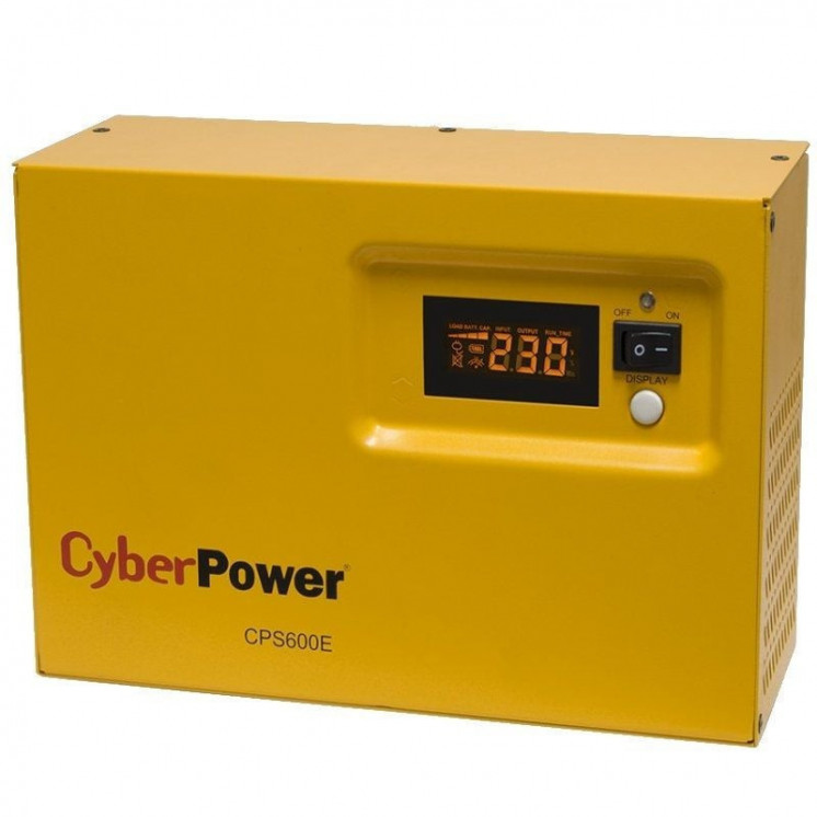 Inversor de corriente cyberpower cps600e/ 600va/ 420w schuko