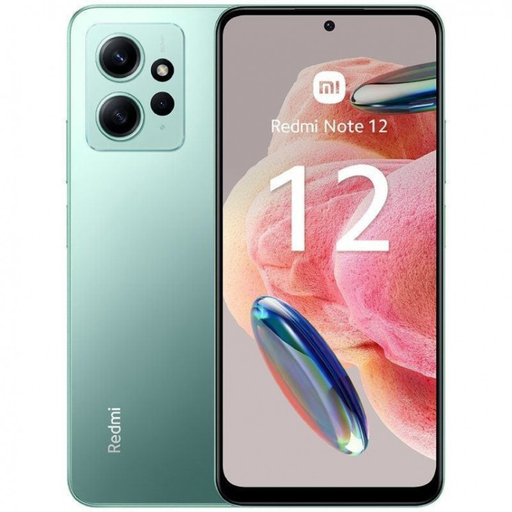 Smartphone xiaomi redmi note 12 8gb/ 256gb/ 6.67'/ verde bosque