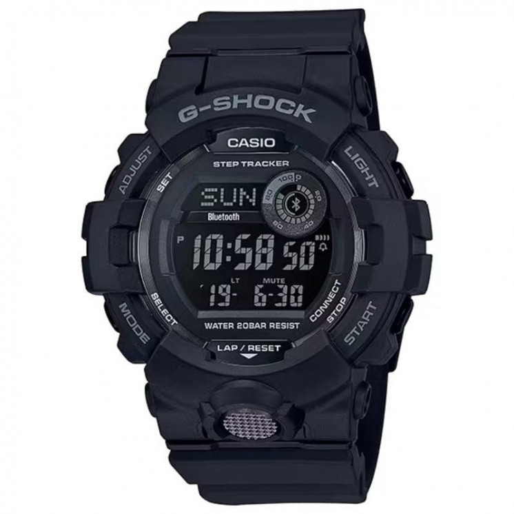 Reloj digital casio g-shock g-squad gbd-800-1ber/ 54mm/ negro