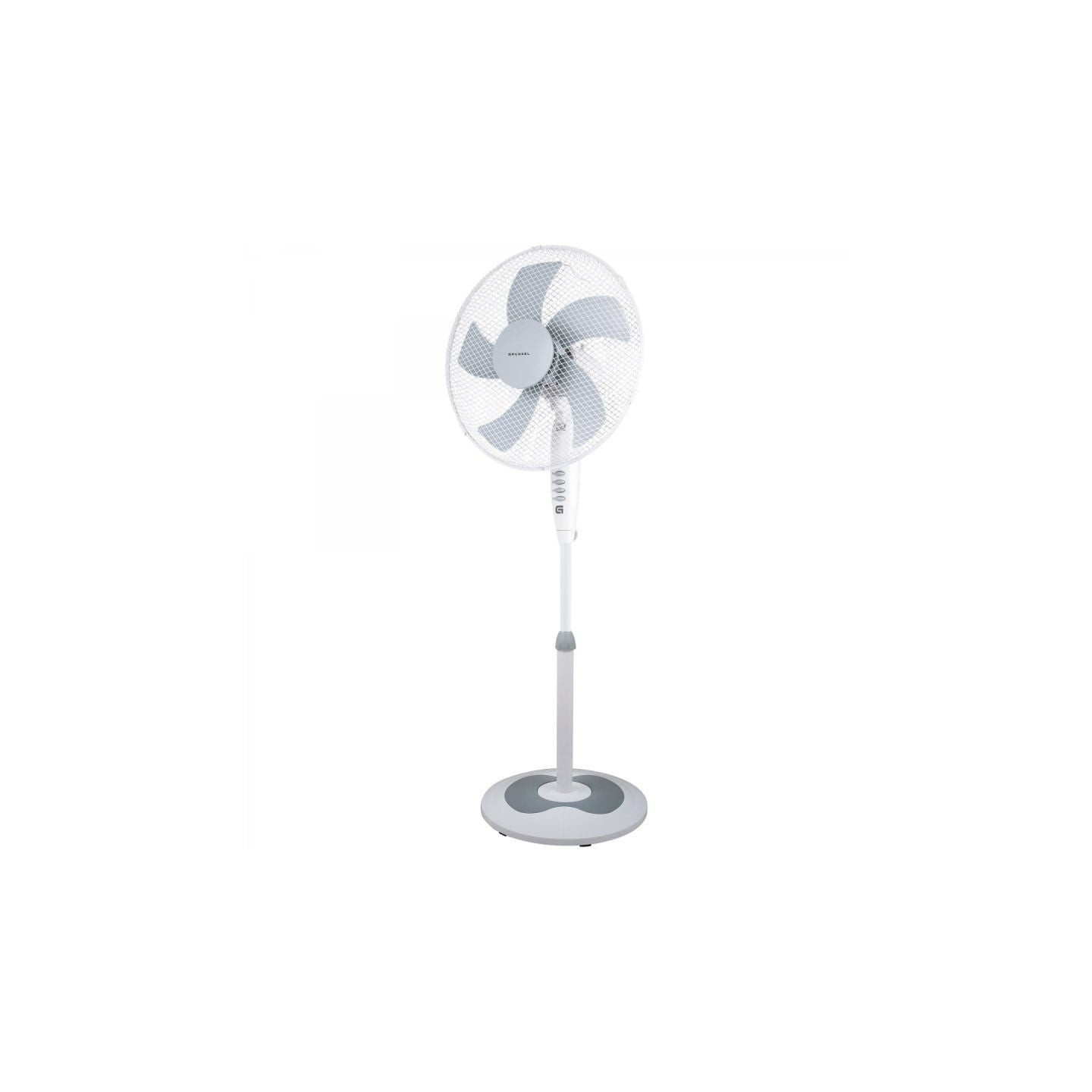 Ventilador de pie grunkel fan-165r/ 50w/ 5 aspas 40cm/ 3 velocidades