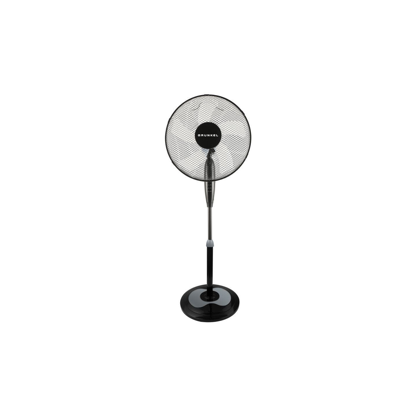 Ventilador de pie grunkel fan-165r ng/ 50w/ 5 aspas 40cm/ 3 velocidades