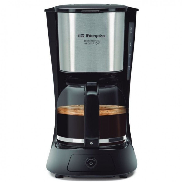 Cafetera de goteo orbegozo cg 4515/ 15 tazas/ negra