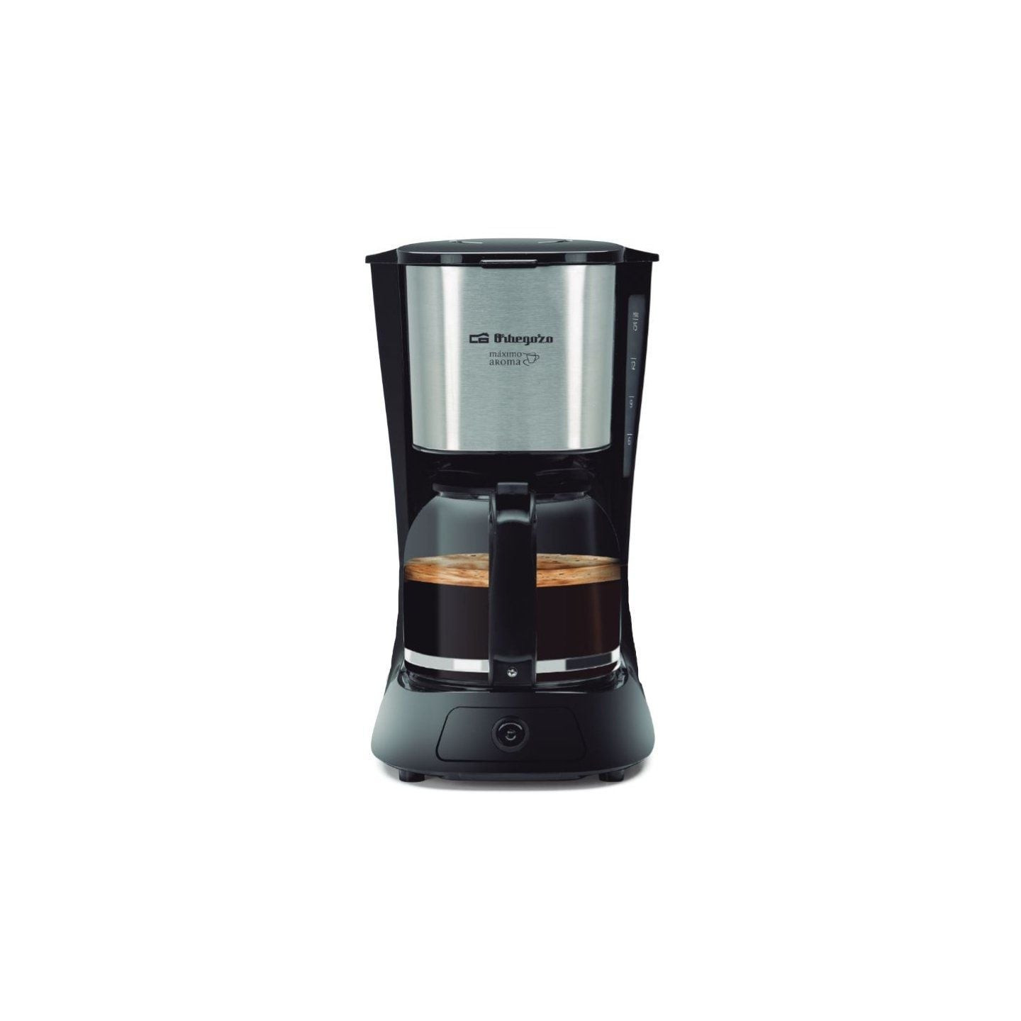 Cafetera de goteo orbegozo cg 4515/ 15 tazas/ negra