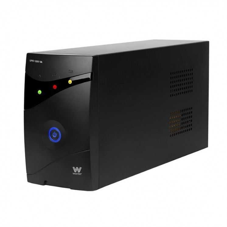 Sai línea interactiva woxter ups 1200 va/ 1200va-720w/ 3 salidas/ formato torre