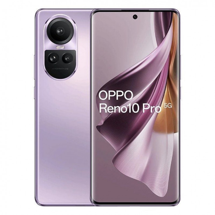 Smartphone oppo reno 10 pro 12gb/ 256gb/ 6.7'/ 5g/ púrpura brillante