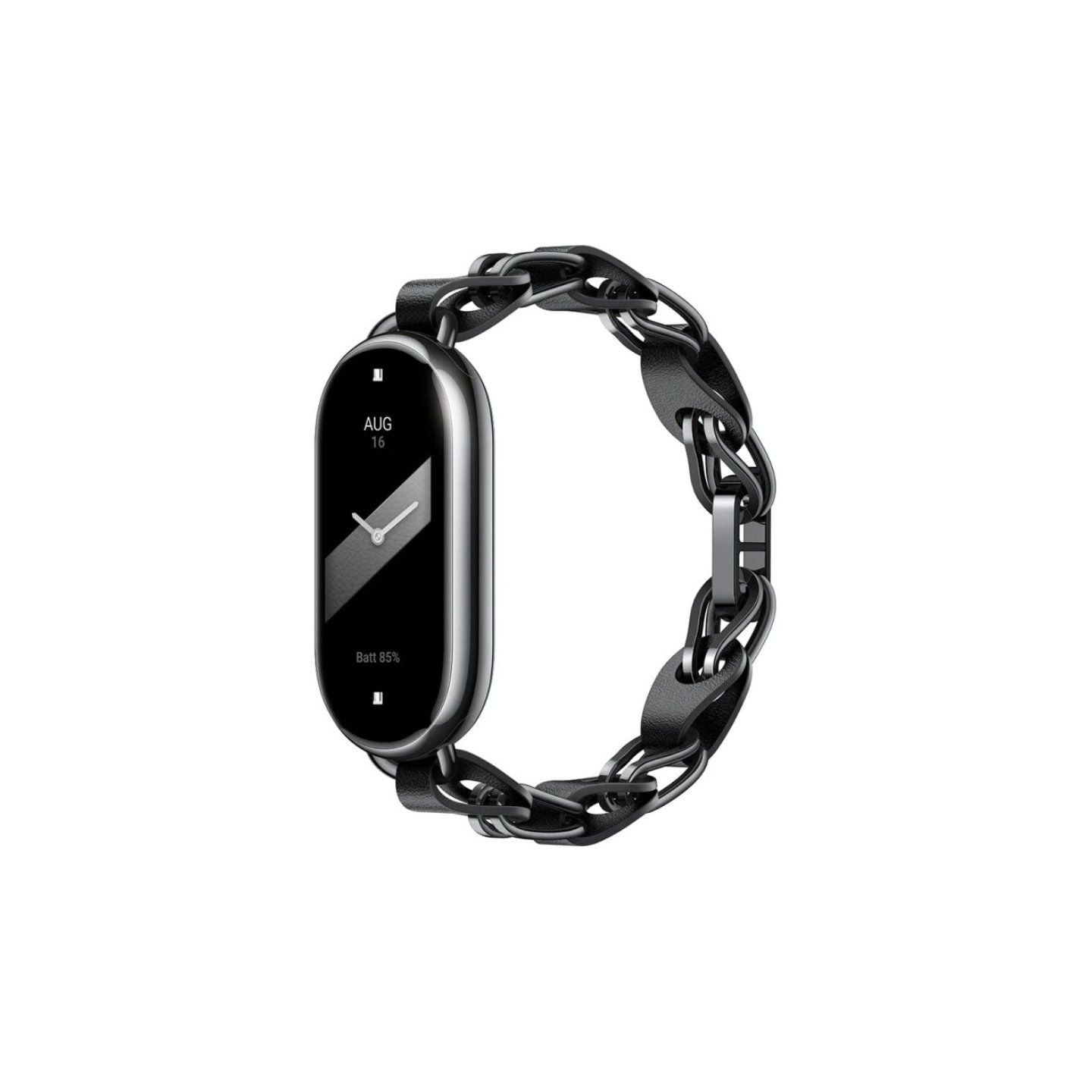 Pulsera cadena para smartband 8 xiaomi chain strap band/ negro