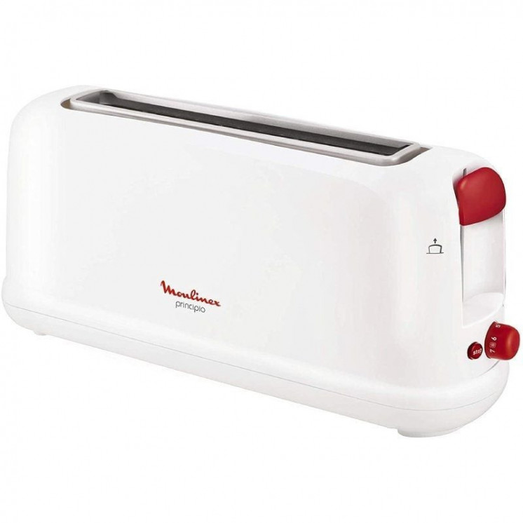 Tostador moulinex principio ls160111/ 1000w/ blanco