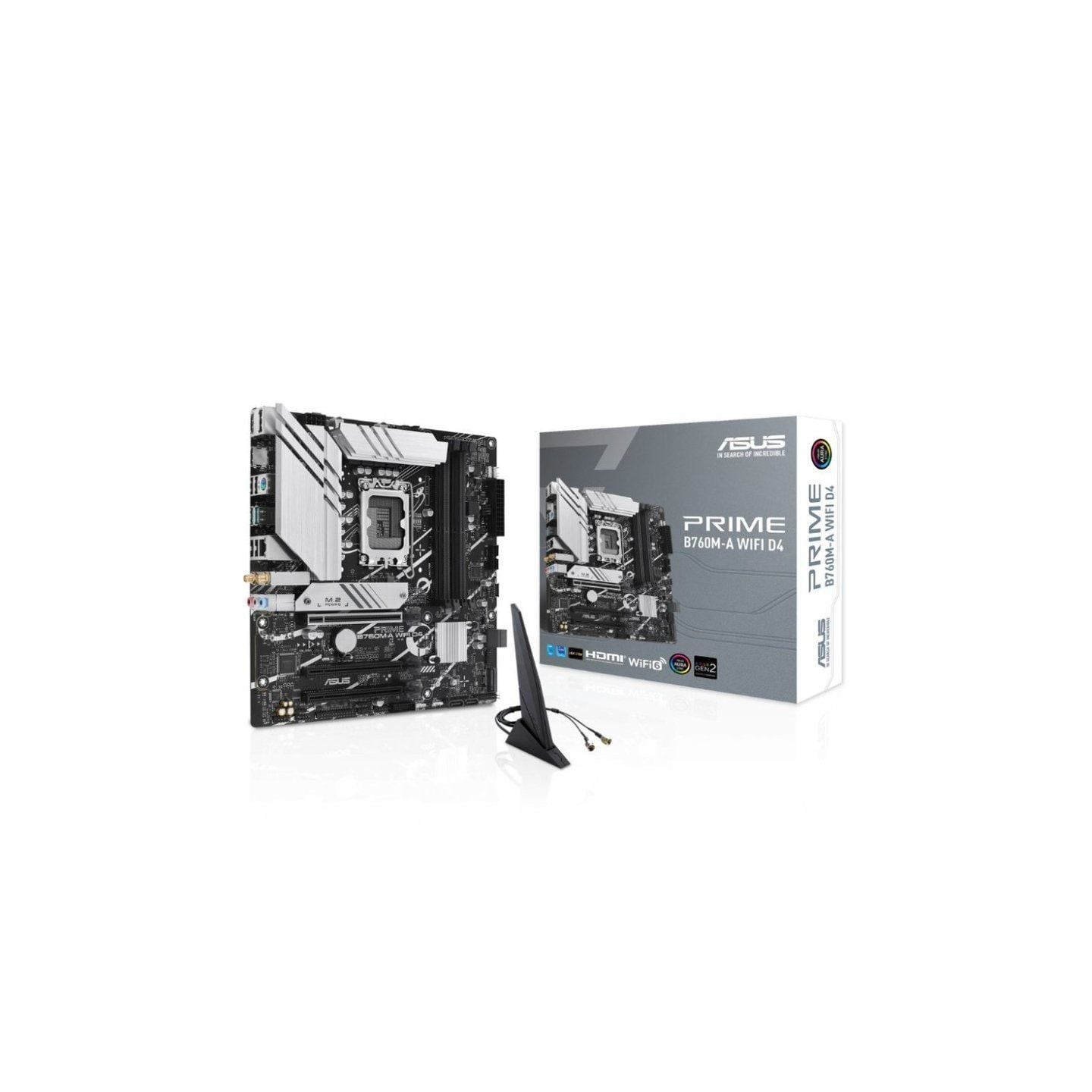 Placa base asus prime b760m-a wifi d4 socket 1700/ micro atx