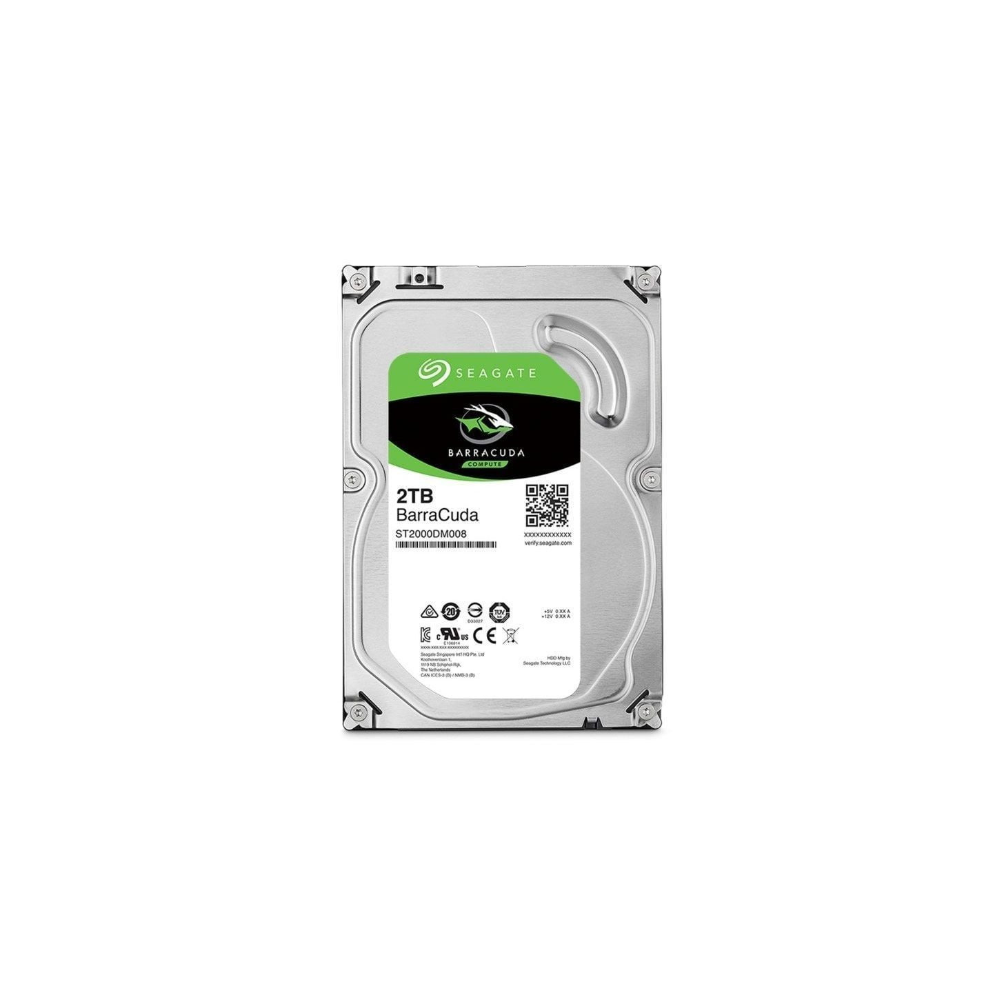 Disco duro seagate barracuda 2tb/ 3.5'/ sata iii/ 256mb