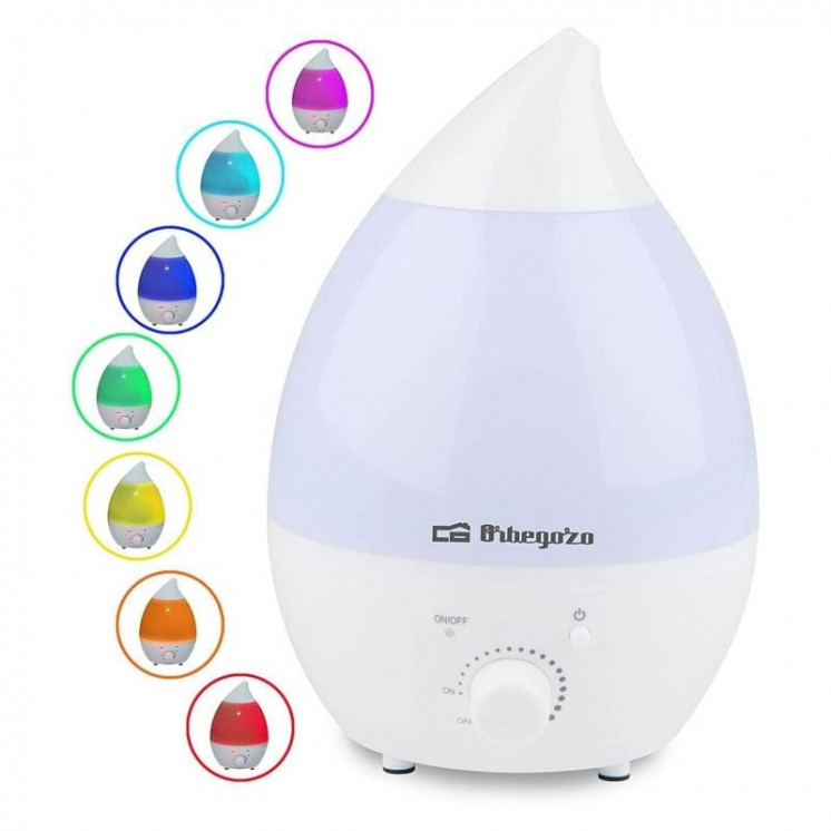 Humidificador orbegozo hu 2013/ capacidad 1.3l