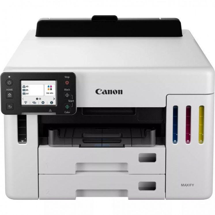 Impresora Recargable Canon MAXIFY GX5550 MegaTank WiFi/ Dúplex/ Blanca