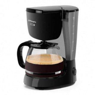 Cafetera de goteo orbegozo cg 4061/ 12 tazas/ negra