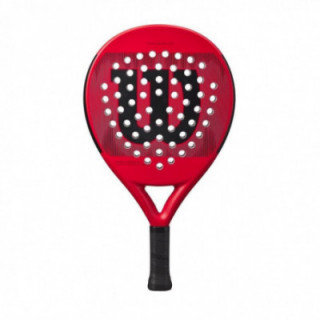 Pala de pádel wilson pro staff team rdbk/ negra y roja