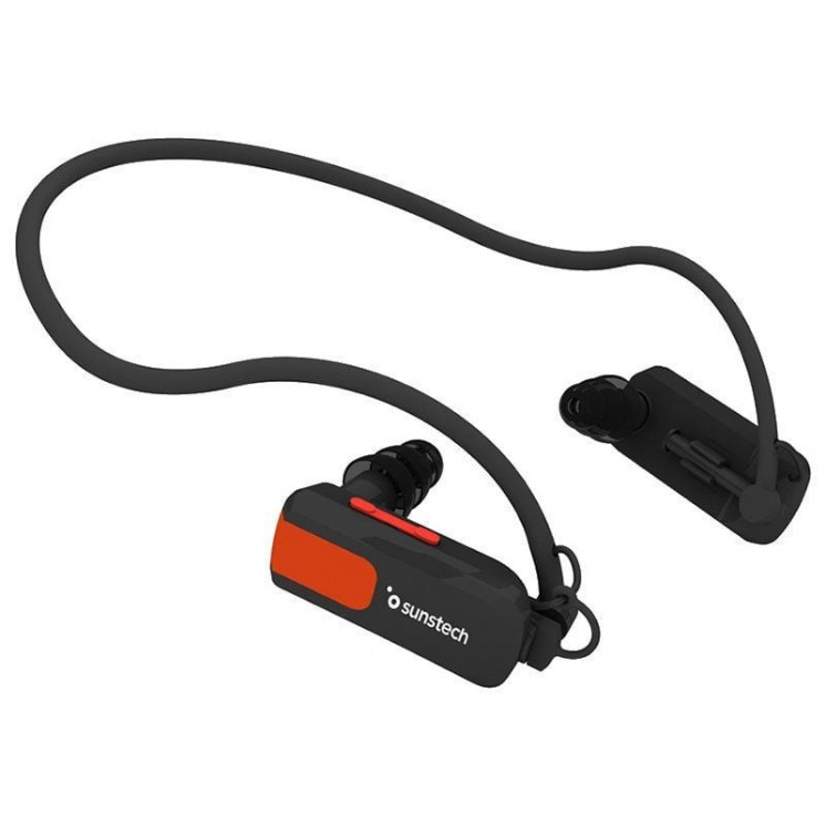 Reproductor mp3 sunstech tritón/ 4gb/ resistente al agua/ negro