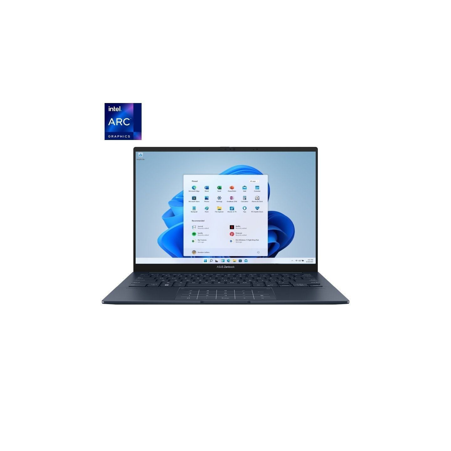 Portátil asus zenbook 14 oled ux3405ma-pp606w intel core ultra 7-155h/ 16gb/ 1tb ssd/ 14'/ win11