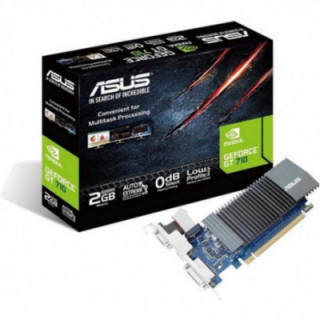 Tarjeta gráfica asus geforce gt 710 sl evo brk/ 2gb gddr5/ compatible con perfil bajo