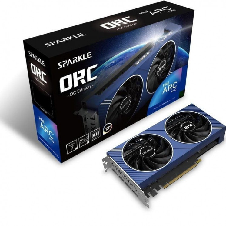 Tarjeta gráfica sparkle intel arc a750 orc oc/ 8gb gddr6