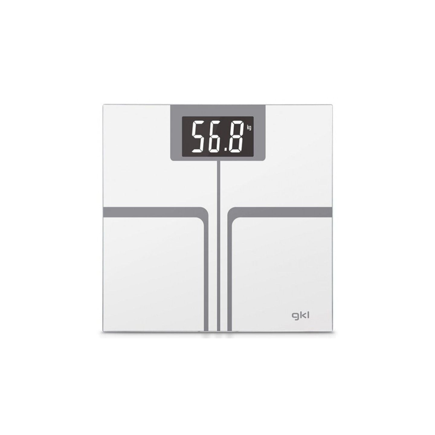 Báscula de baño gkl fitmax white/ hasta 200kg