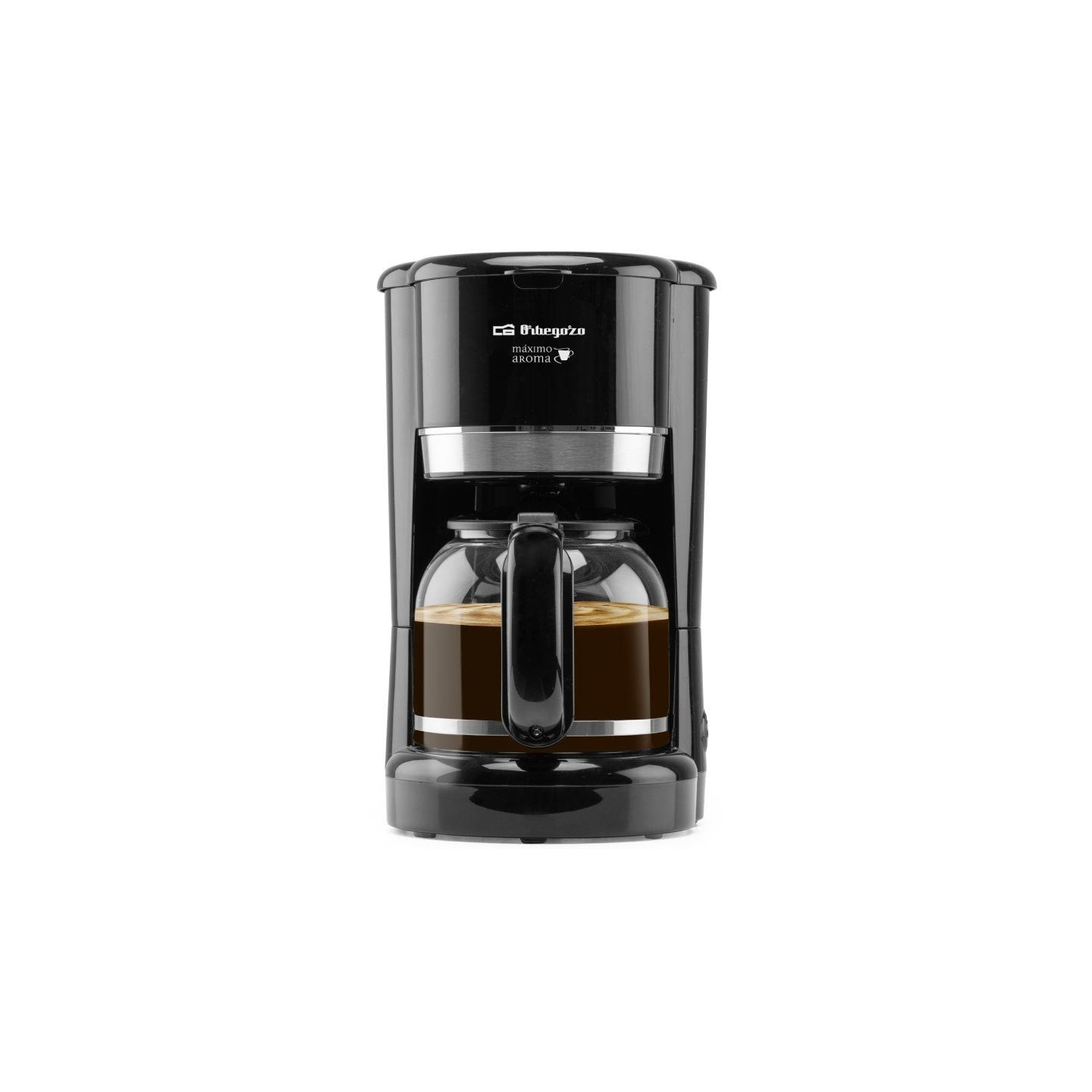 Cafetera de goteo orbegozo cg 4027 n/ 15 tazas/ negra