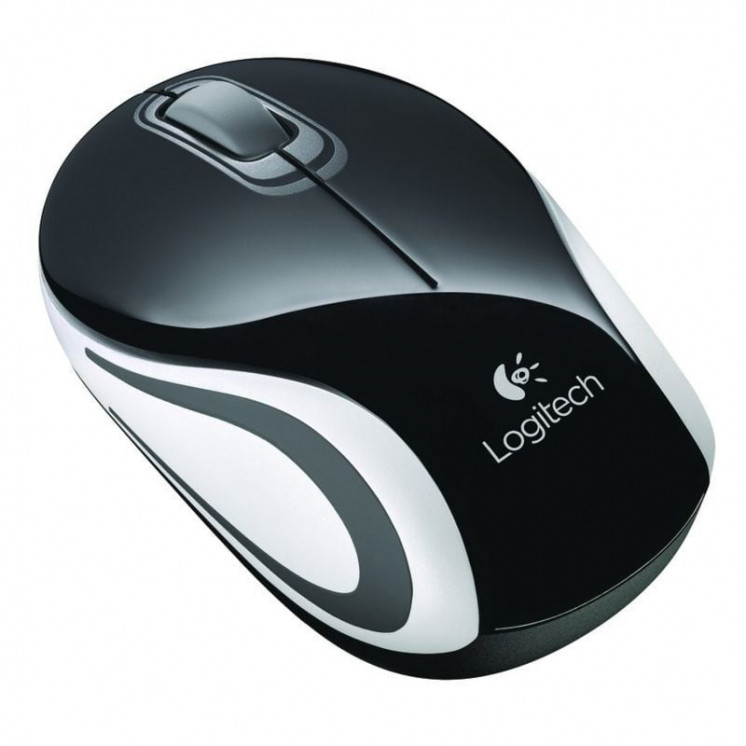 Ratón mini inalámbrico logitech m187/ hasta 1000 dpi