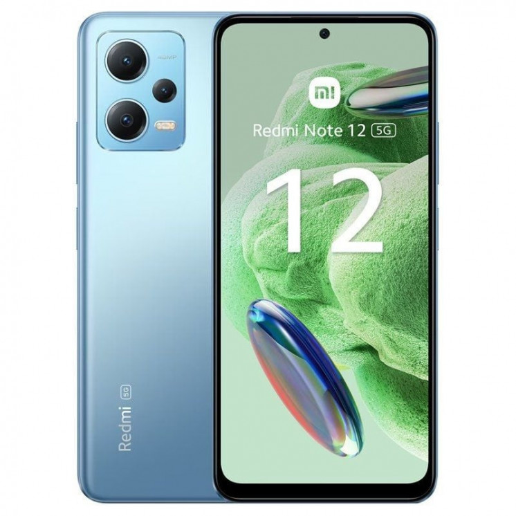 Smartphone xiaomi redmi note 12 4gb/ 128gb/ 6.67'/ 5g/ azul hielo