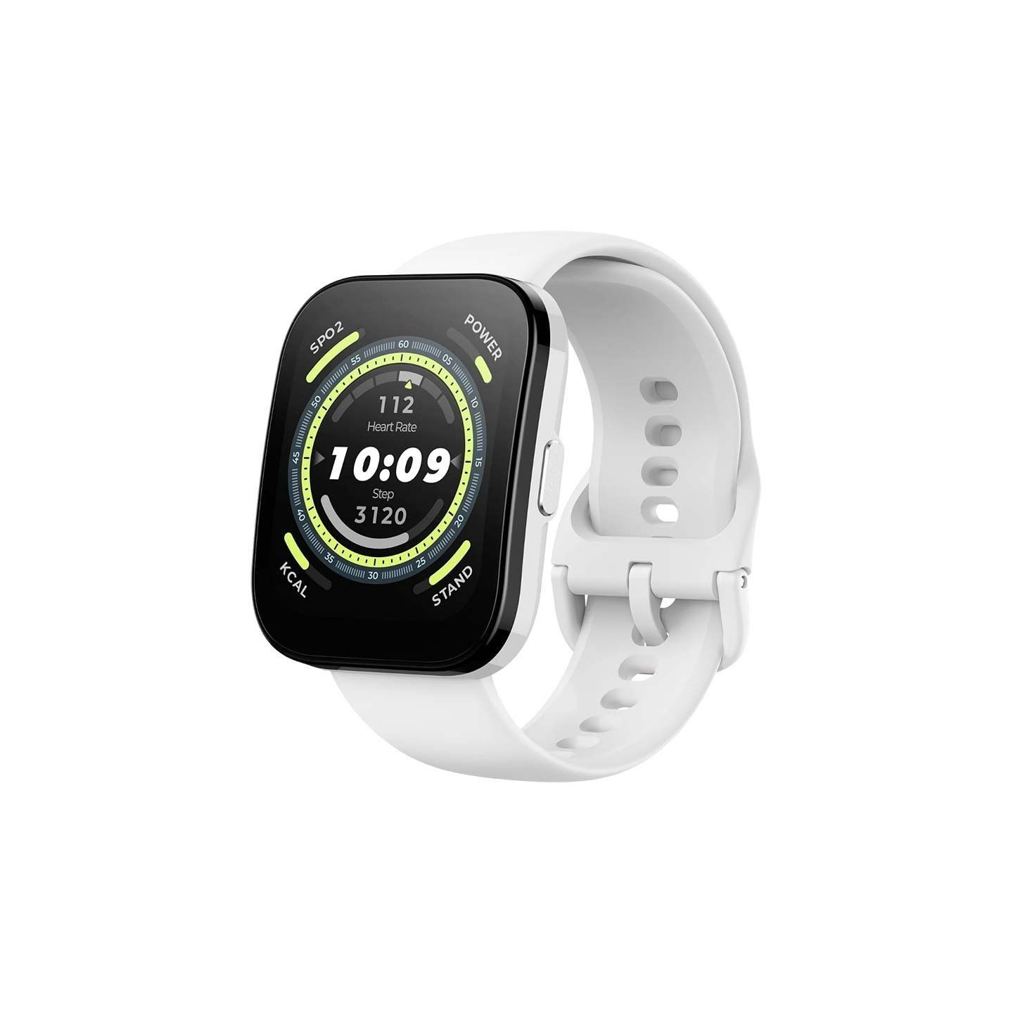 Smartwatch huami amazfit bip 5/ notificaciones/ frecuencia cardiaca/ gps/ blanco crema